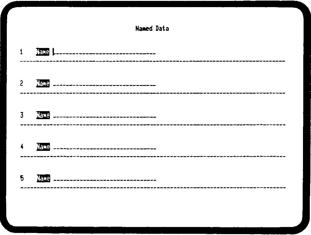 Assigning Named Data