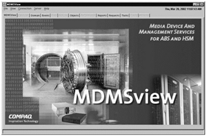 MDMSview Main Screen
