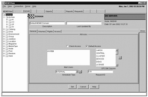 Domain View Showing Expanded Relationships