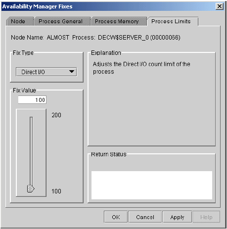 Direct I/O Count Limit