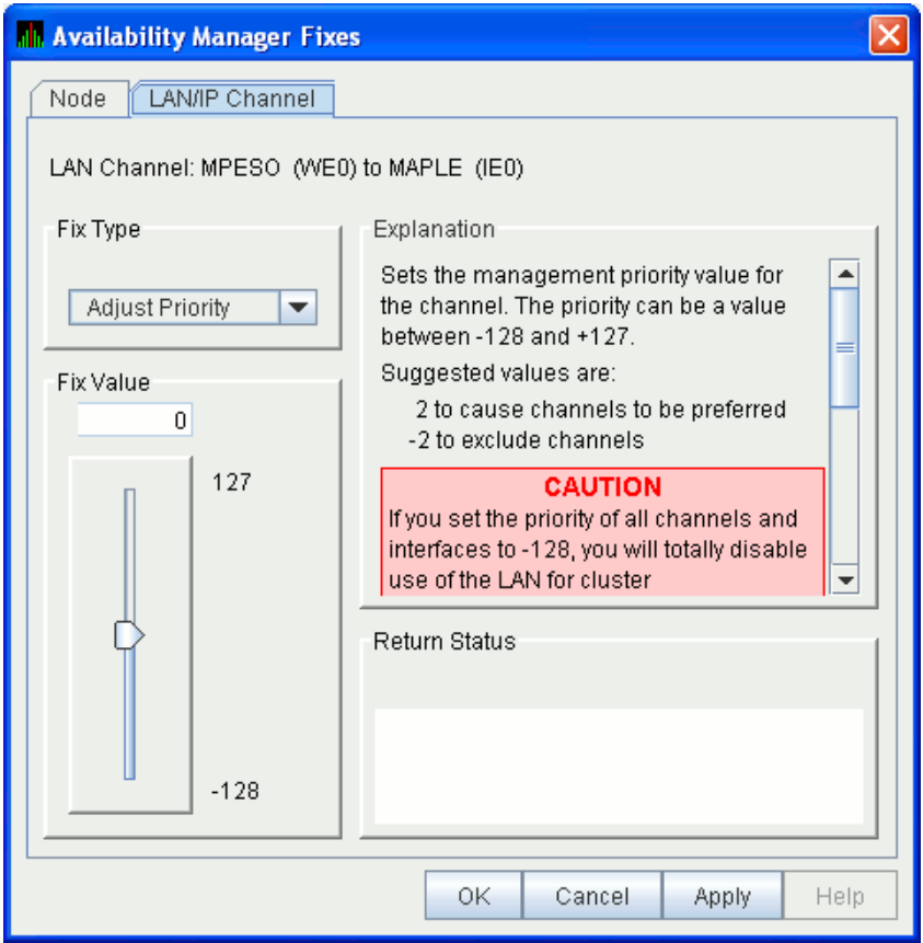 LAN Path (Channel) Adjust Priority