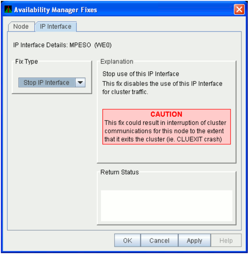 LAN/IP Device Stop