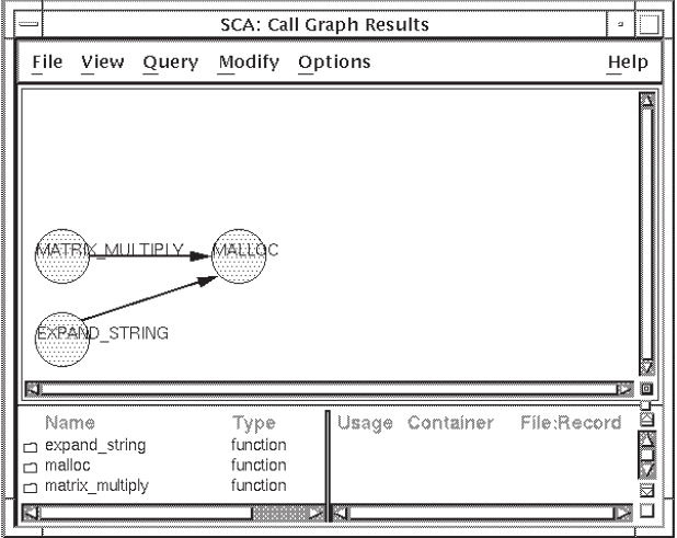 Graph Display Example
