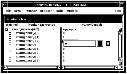 Changing the Value of a Component of an Aggregate Variable