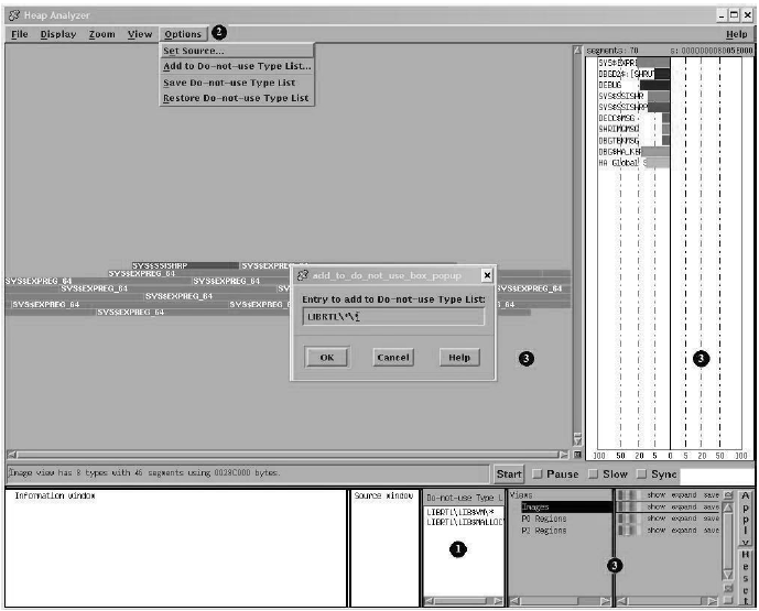 Heap Analyzer Do-Not-Use Type List