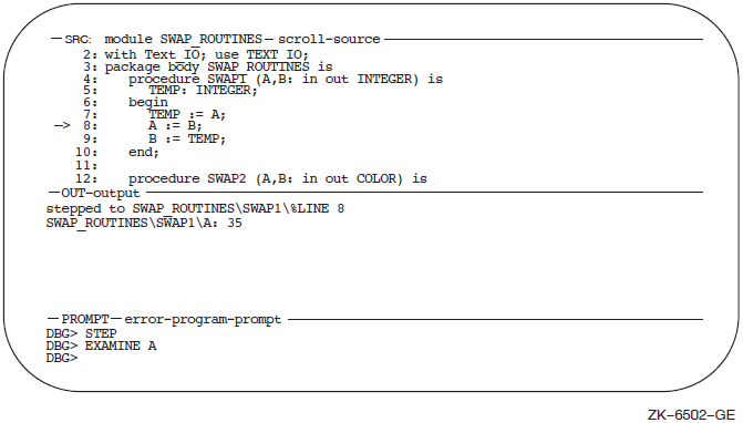 Default Screen Mode Display Configuration