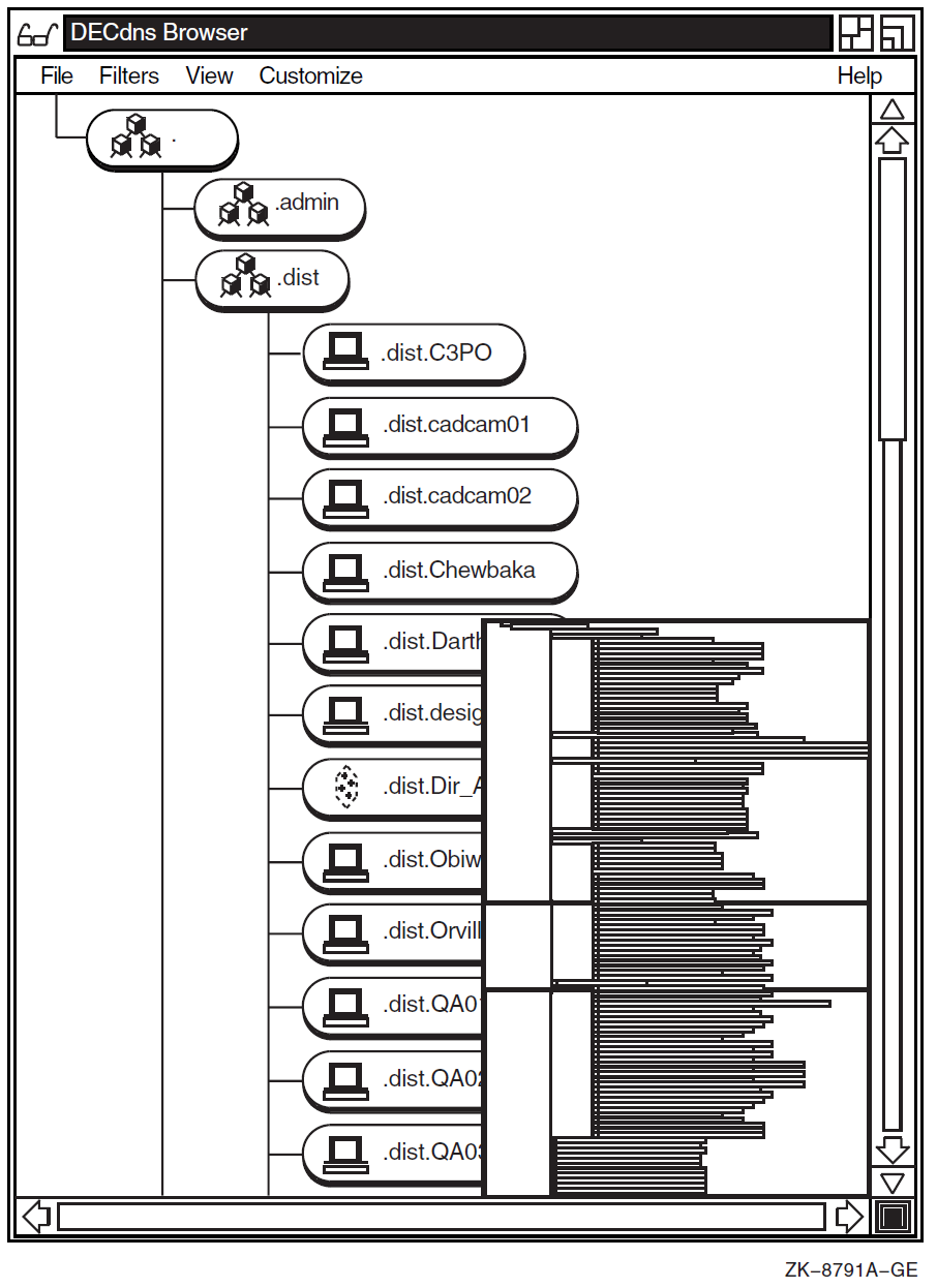 Display with Navigation Window