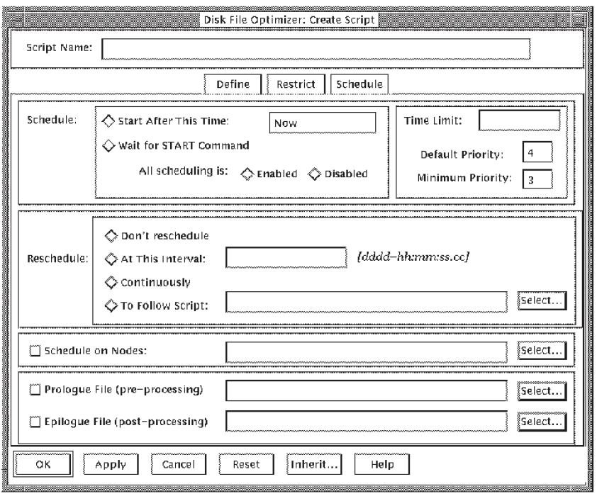 Schedule Definition