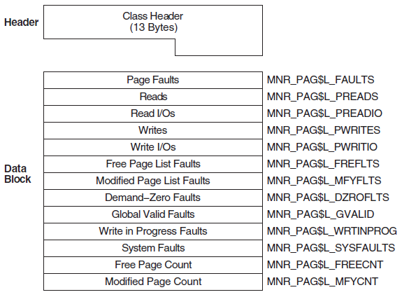PAGE Class Record Format