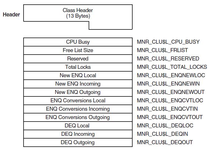 CLUSTER Class Record Format