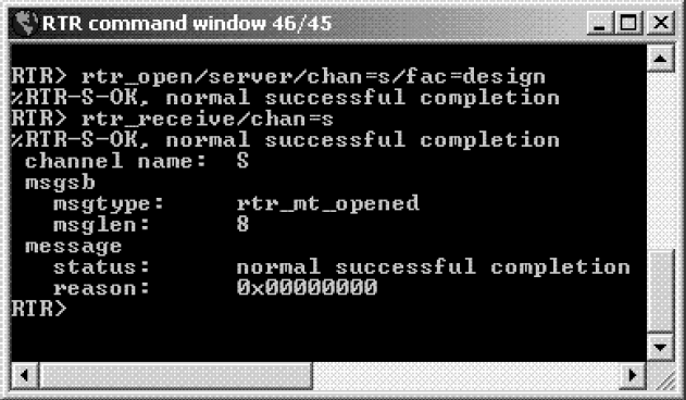 RTR Command Line Interface