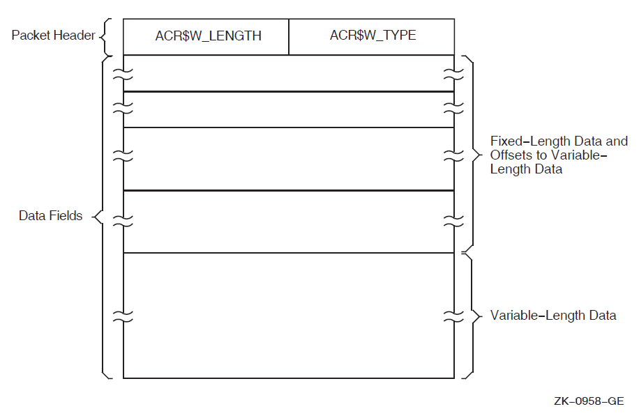 Format of an Information Packet Format